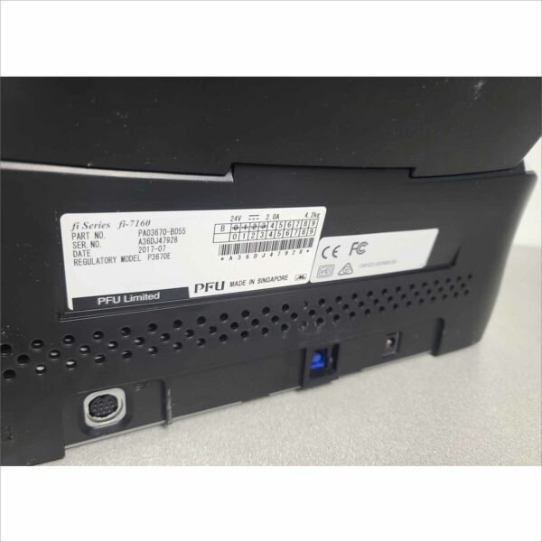Fujitsu fi-7160 Color Duplex Document Sheet-Fed Scanner PA03670-B055