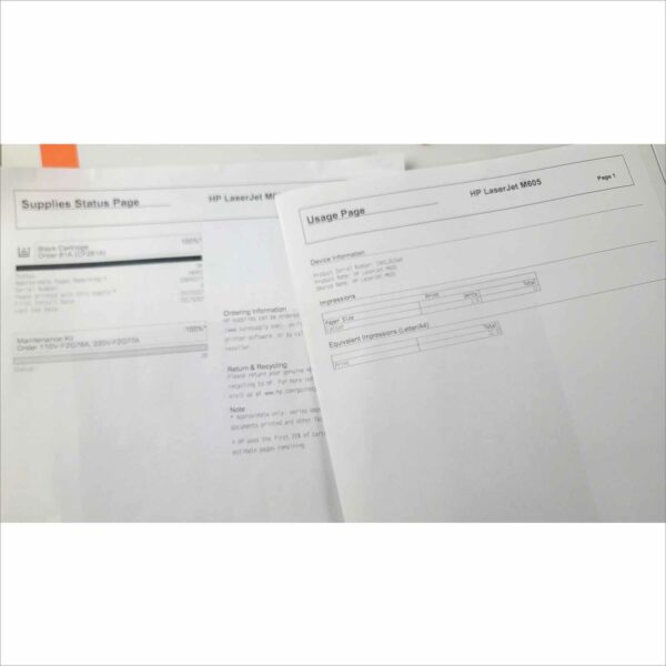 HP LaserJet Enterprise M605 Mono Laser Printer E6B70A 58 PPM - PGC 11