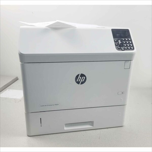 HP LaserJet Enterprise M605 Mono Laser Printer E6B70A 58 PPM - PGC 76k