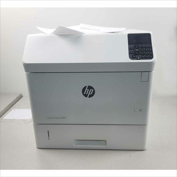 HP LaserJet Enterprise M605 Mono Laser Printer E6B70A 58 PPM - PGC 76k