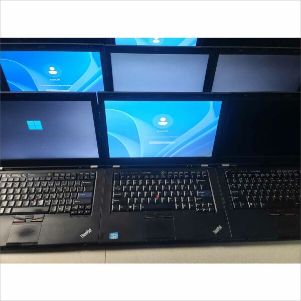 lot of 30x Lenovo ThinkPad Laptop Computer T420i 14" Intel Core i3 2nd Generation Wi-Fi 8/4/2GB RAM 500/320/120 Hard drive Windows 11