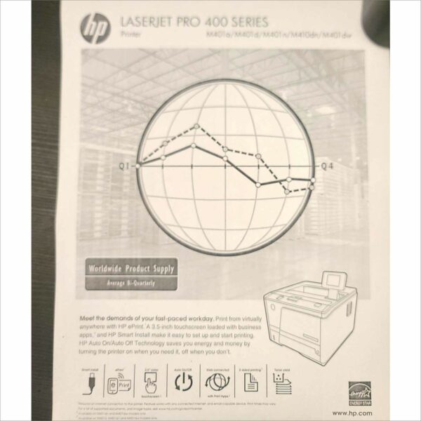 HP LaserJet Pro 400 M401dne CF399A 35ppm