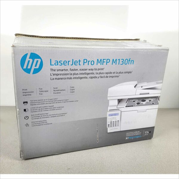 HP LaserJet MFP M130fn Monochrome Laser Printer copy scan fax