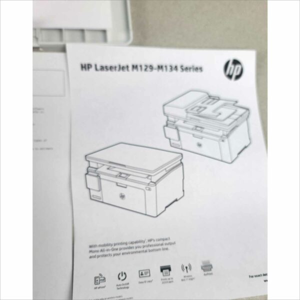 HP LaserJet MFP M130fn Monochrome Laser Printer copy scan fax