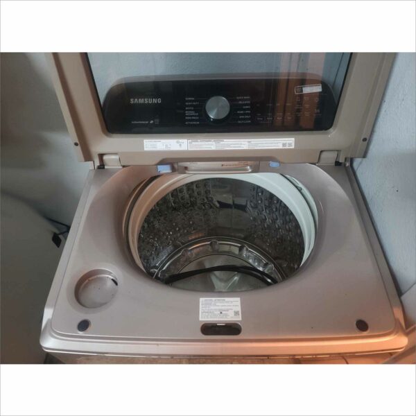 Samsung WA52A5500AC 5.0 cu. ft. Top Load Washer with Active WaterJet in Champagne