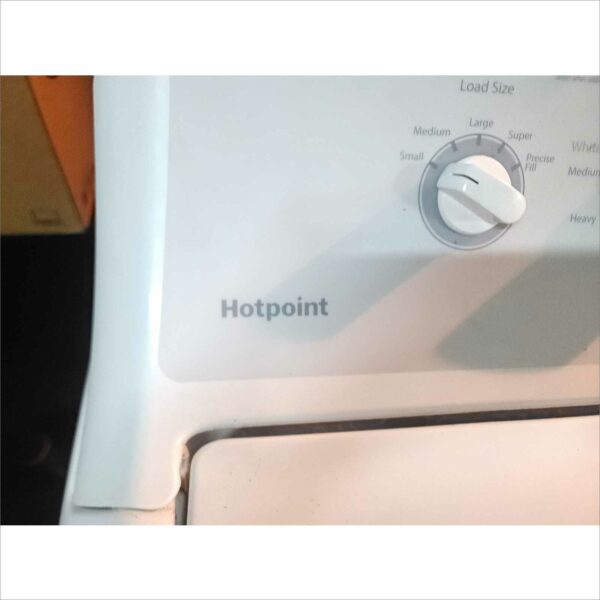 Hotpoint HTW240ASKWS 3.8 Cu. Ft. White Top Load Washer 120V