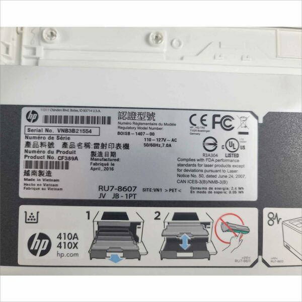 HP COLOR LaserJet Pro M452dn CF389A 25ppm