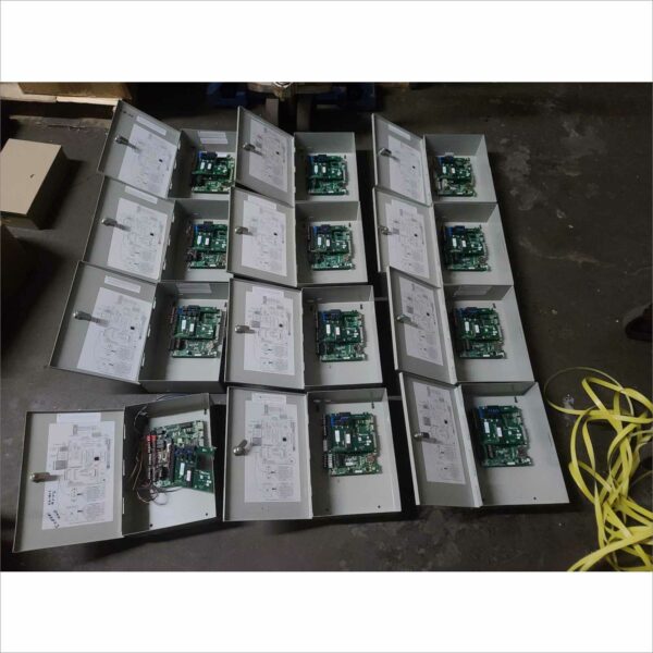 lot 12x Keri Systems PXL-500P Access Control Box SB-593 Satellite Expansion Board with enclosure