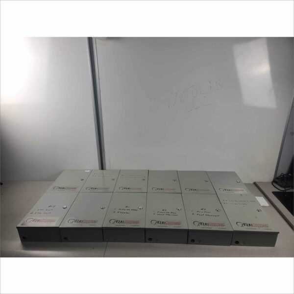 lot 12x Keri Systems PXL-500P Access Control Box SB-593 Satellite Expansion Board with enclosure