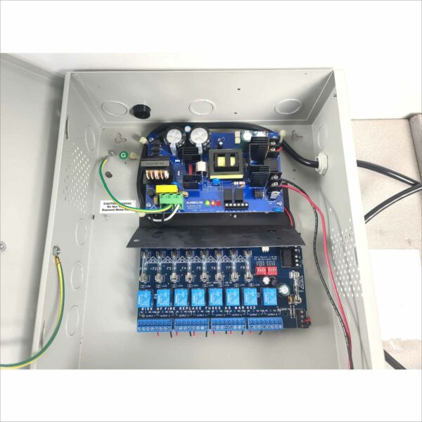 Altronix AL600ULACM with Altrnix ACM8 Access Power Controller AL600ULXPD16 Multi-output Power Supply Charger PD8UL