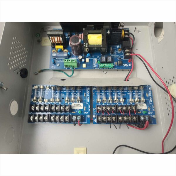 Altronix AL600ULACM with Altrnix ACM8 Access Power Controller AL600ULXPD16 Multi-output Power Supply Charger PD8UL