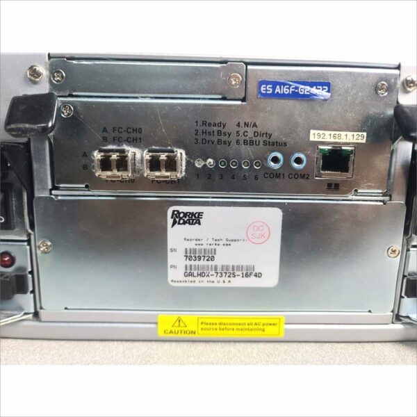 Rorke Data Galaxy HDX Multimedia Server with 16x 250GB HDD PN GalHDX-7372S-1