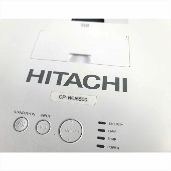 Hitachi CP-WU5500 LCD HDMI Projector Lamp hours 4K