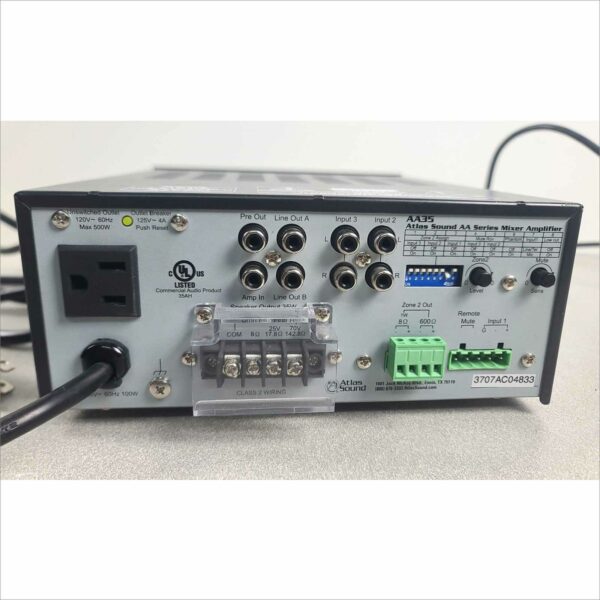 Atlas Sound AA35 Mixer Amplifier