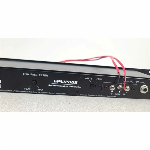 Atlas Sound GPN1200B Sound Masking Generator