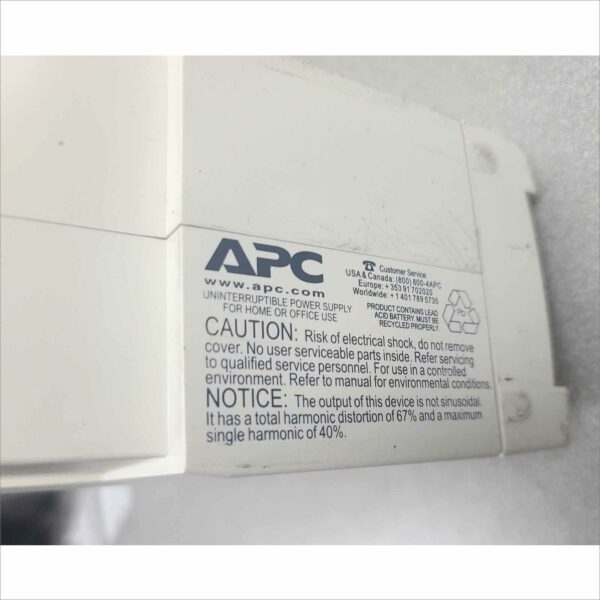 APC Back-UPS XS1500 8x outlets with 2x surge only SN# BB0626007538