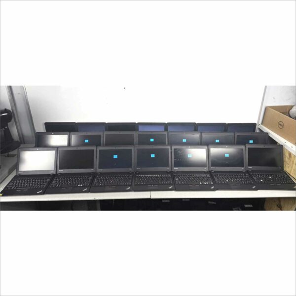 lot of 140x Lenovo laptops E550, E440, E530c, X140e, X120e, T430, T440, E531 8/4GB RAM 500/128GB HDD windows 11