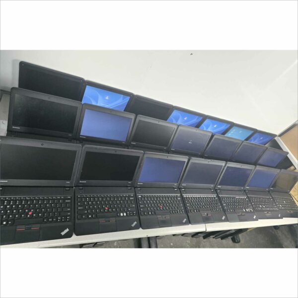 lot of 140x Lenovo laptops E550, E440, E530c, X140e, X120e, T430, T440, E531 8/4GB RAM 500/128GB HDD windows 11