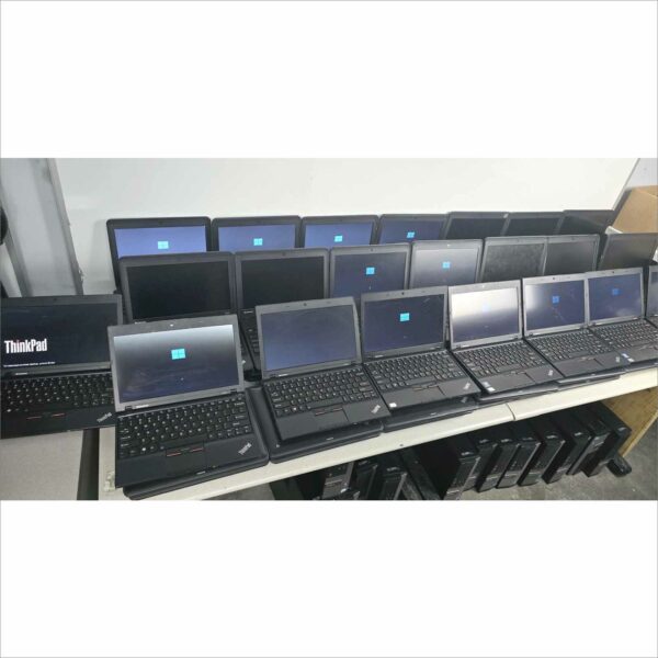 lot of 140x Lenovo laptops E550, E440, E530c, X140e, X120e, T430, T440, E531 8/4GB RAM 500/128GB HDD windows 11