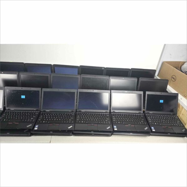 lot of 140x Lenovo laptops E550, E440, E530c, X140e, X120e, T430, T440, E531 8/4GB RAM 500/128GB HDD windows 11