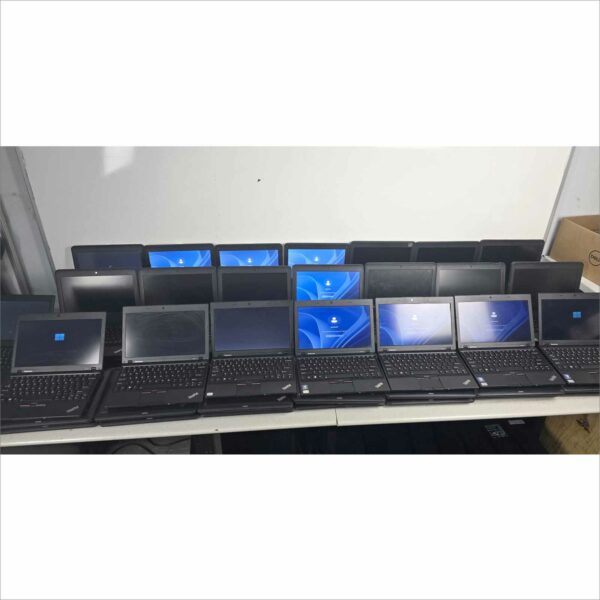 lot of 140x Lenovo laptops E550, E440, E530c, X140e, X120e, T430, T440, E531 8/4GB RAM 500/128GB HDD windows 11