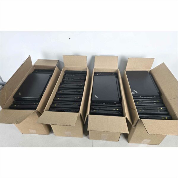 lot of 140x Lenovo laptops E550, E440, E530c, X140e, X120e, T430, T440, E531 8/4GB RAM 500/128GB HDD windows 11