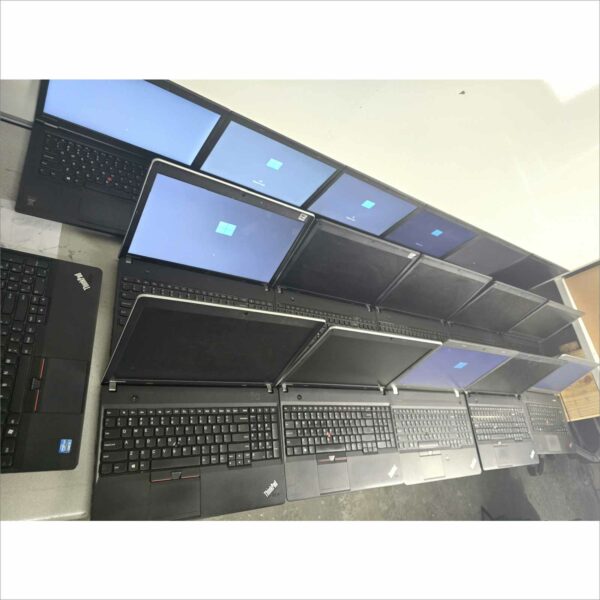 lot of 140x Lenovo laptops E550, E440, E530c, X140e, X120e, T430, T440, E531 8/4GB RAM 500/128GB HDD windows 11
