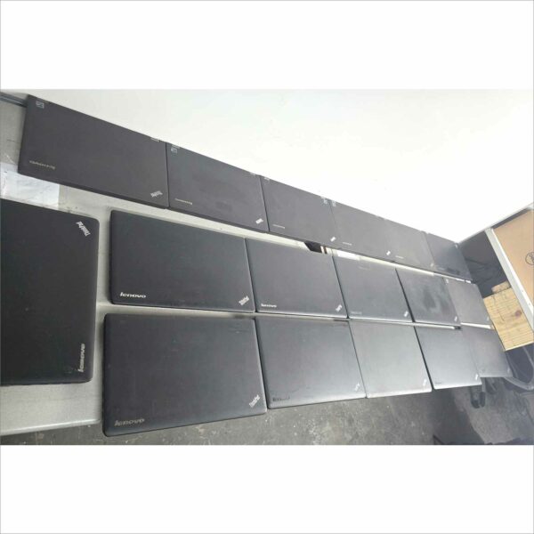 lot of 140x Lenovo laptops E550, E440, E530c, X140e, X120e, T430, T440, E531 8/4GB RAM 500/128GB HDD windows 11