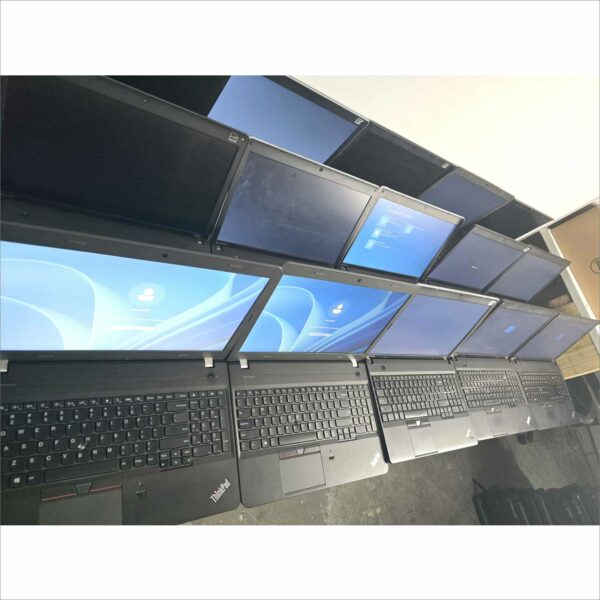 lot of 140x Lenovo laptops E550, E440, E530c, X140e, X120e, T430, T440, E531 8/4GB RAM 500/128GB HDD windows 11