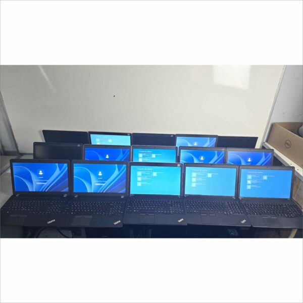 lot of 140x Lenovo laptops E550, E440, E530c, X140e, X120e, T430, T440, E531 8/4GB RAM 500/128GB HDD windows 11