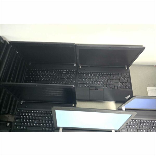 lot of 140x Lenovo laptops E550, E440, E530c, X140e, X120e, T430, T440, E531 8/4GB RAM 500/128GB HDD windows 11