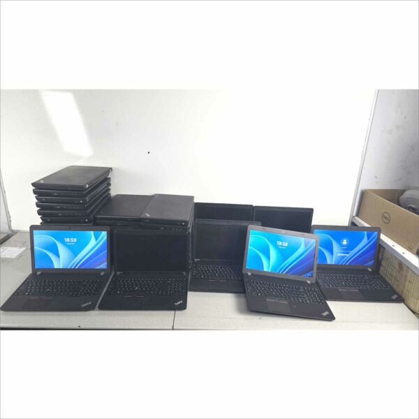 lot of 140x Lenovo laptops E550, E440, E530c, X140e, X120e, T430, T440, E531 8/4GB RAM 500/128GB HDD windows 11