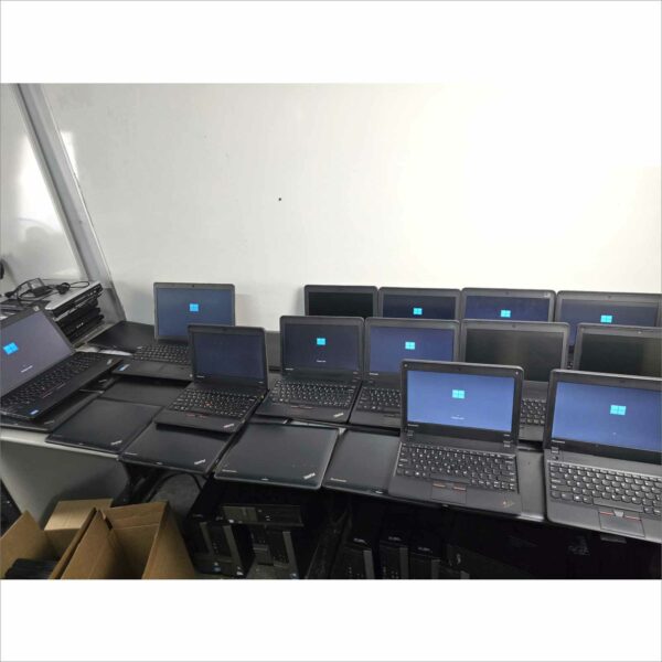 lot of 140x Lenovo laptops E550, E440, E530c, X140e, X120e, T430, T440, E531 8/4GB RAM 500/128GB HDD windows 11