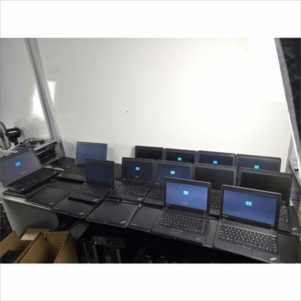 lot of 140x Lenovo laptops E550, E440, E530c, X140e, X120e, T430, T440, E531 8/4GB RAM 500/128GB HDD windows 11