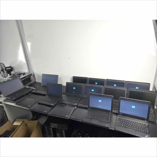 lot of 140x Lenovo laptops E550, E440, E530c, X140e, X120e, T430, T440, E531 8/4GB RAM 500/128GB HDD windows 11