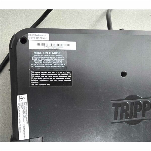 Tripp-lite SMART1500LCD 120V 900W AG-8869 Serie 8-outlet - Broken LCD