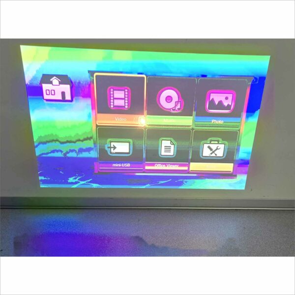 Optoma ML500 LED Projector LDMLUZZ SN#Q8LK215AAAAAC0545