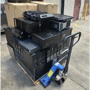 Pallet of Dell / lenovo / hp Desktop SFF DT Towers and AIO