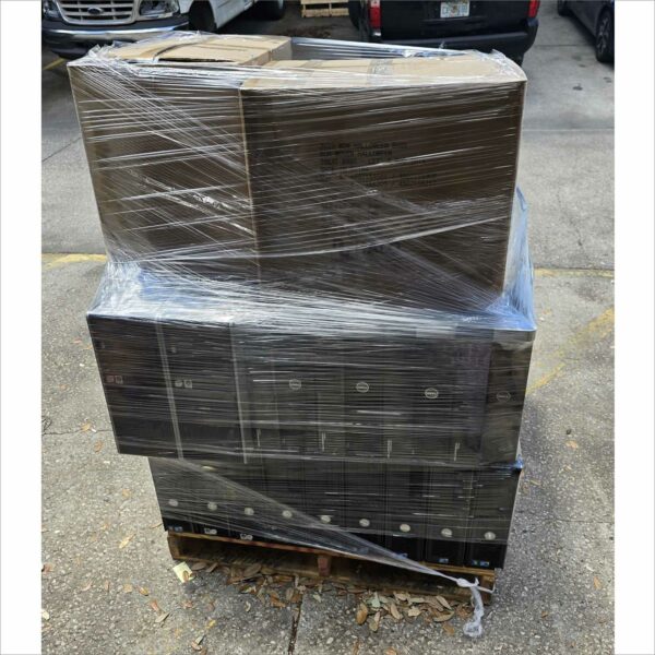 Pallet of Dell / lenovo / hp Desktop SFF DT Towers and AIO