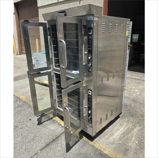 Doyon JA12SLG Double Stack Propane Gas Convection Oven 120/208Volt 1Phase 9amp