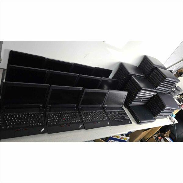 lot of 102x Lenovo laptops X140e 4GB RAM 500HDD windows 11