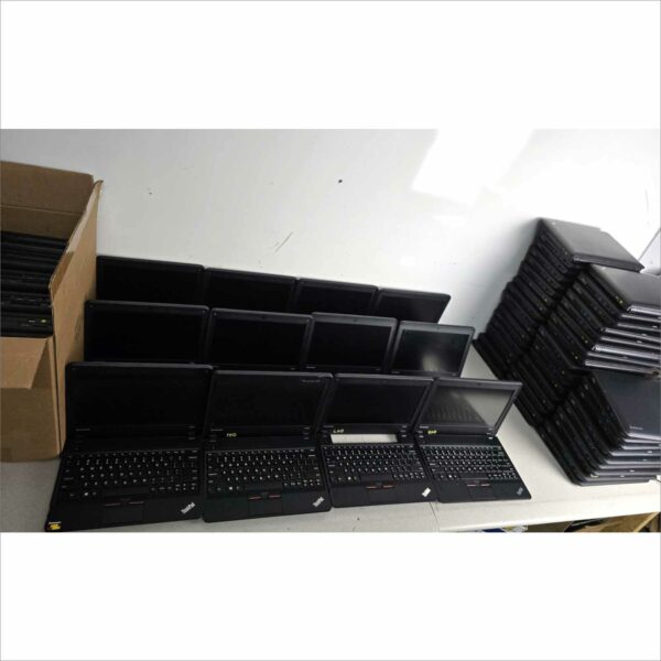 lot of 102x Lenovo laptops X140e 4GB RAM 500HDD windows 11