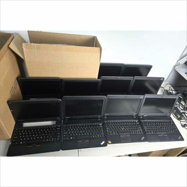 lot of 102x Lenovo laptops X140e 4GB RAM 500HDD windows 11