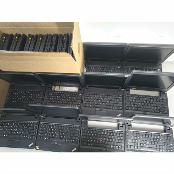 lot of 102x Lenovo laptops X140e 4GB RAM 500HDD windows 11