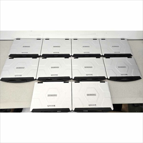 lot of 10x Panasonic Toughbook CF-54 MK3 i5-7300U 8GB 256GB SSD Webcam FHD Win11 TouchScreen - G1