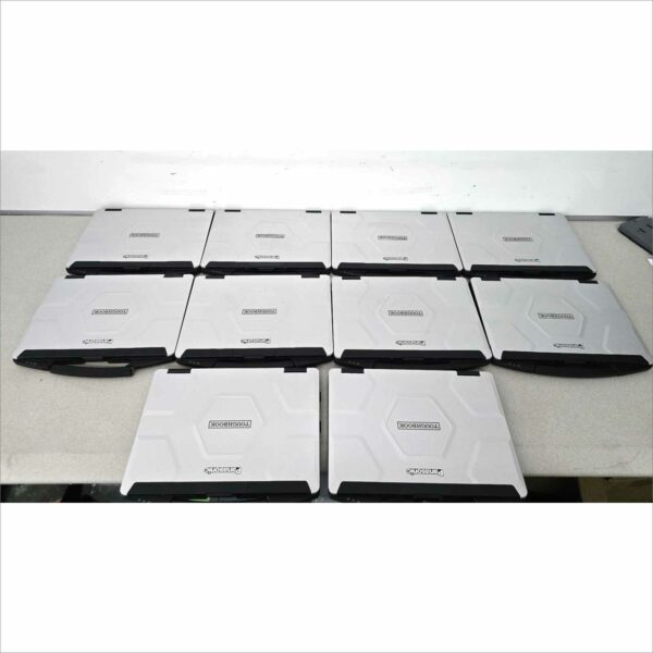 lot of 10x Panasonic Toughbook CF-54 MK3 i5-7300U 8GB 256GB SSD Webcam FHD Win11 TouchScreen - G2