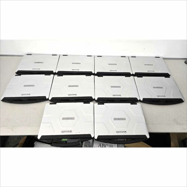 lot of 10x Panasonic Toughbook CF-54 MK3 i5-7300U 8GB 256GB SSD Webcam FHD Win11 TouchScreen - G3