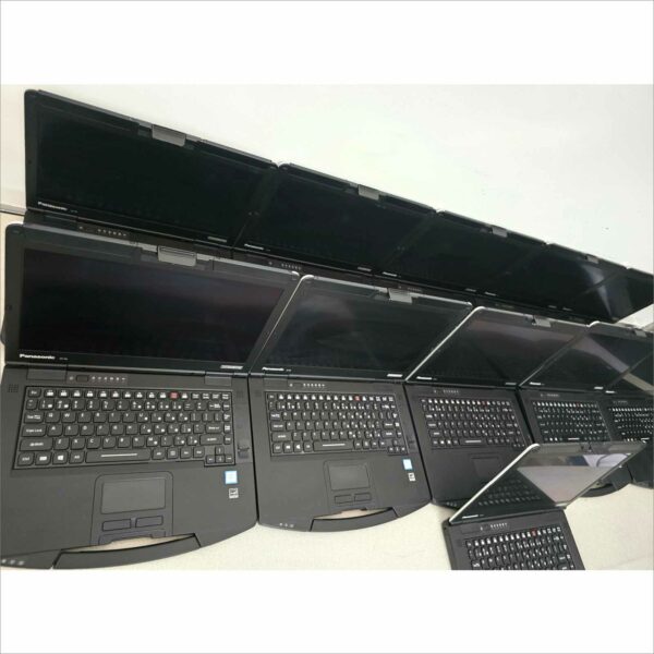 lot of 11x Panasonic Toughbook CF-54 I5-6300U 8GB 512GB Webcam HD Win11 - G4