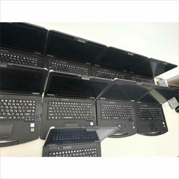 lot of 11x Panasonic Toughbook CF-54 I5-6300U 8GB 512GB Webcam HD Win11 - G4