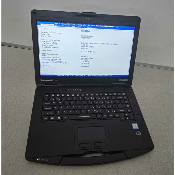 Panasonic Toughbook CF-54 MK3 i5-7300U 8GB 256GB SSD Webcam FHD Win11 TouchScreen